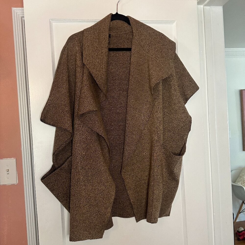 Anthropologie Roffe Oversized Pocket Ruana - One Size